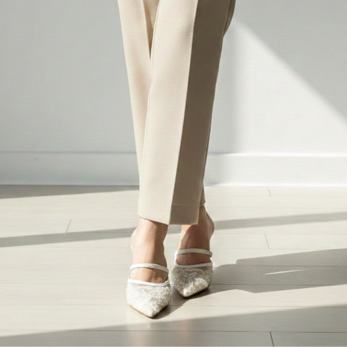 IvoryLace Grace Heels