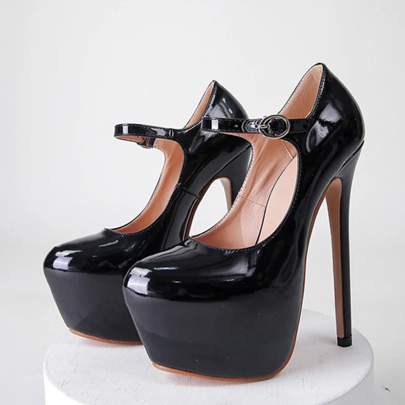 Scarlet Royale Platform Heels