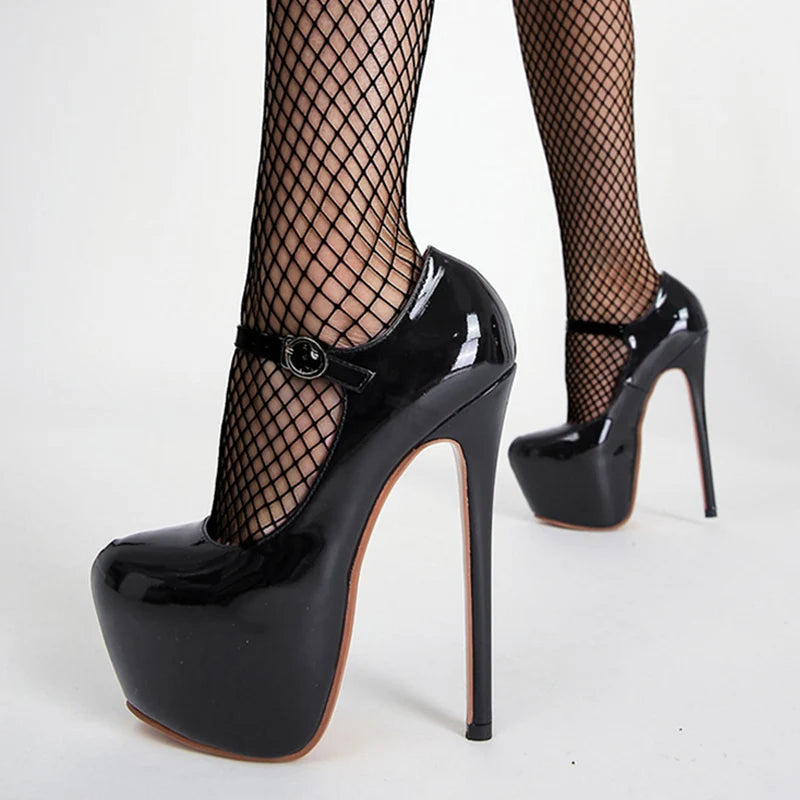 Scarlet Royale Platform Heels