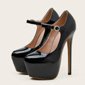 Scarlet Royale Platform Heels