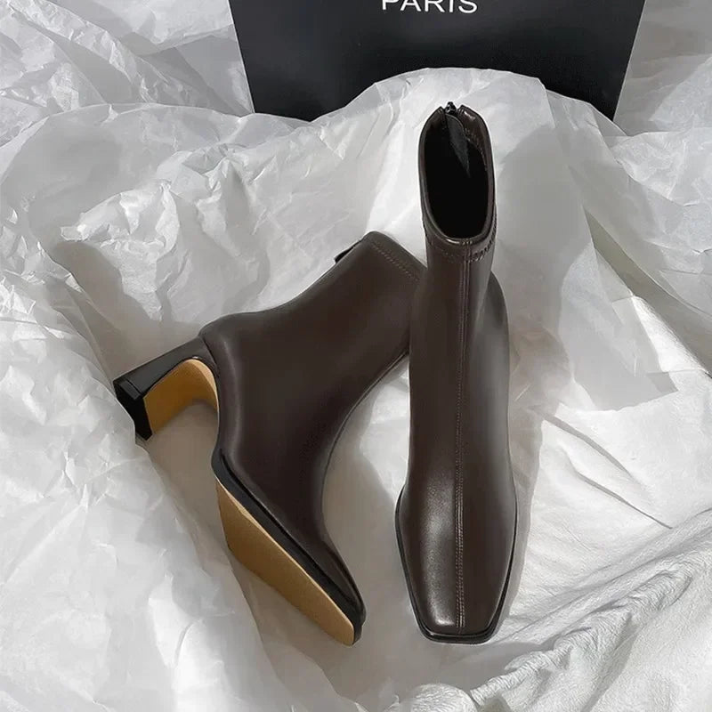 Éloria  Sculpted Ankle Boots