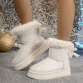 ArcticGlow Cosy Ankle Boots