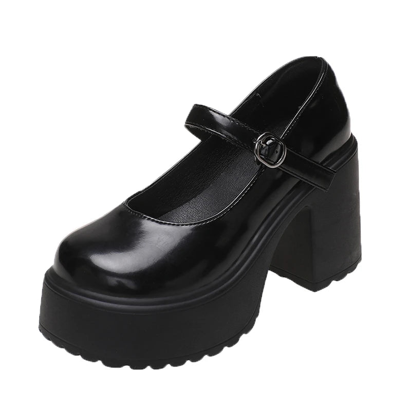 UrbanDoll Platform Mary Jane Heels
