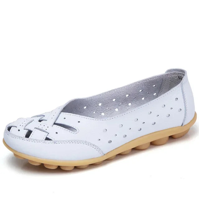 AirFlex Comfort Leather Flats