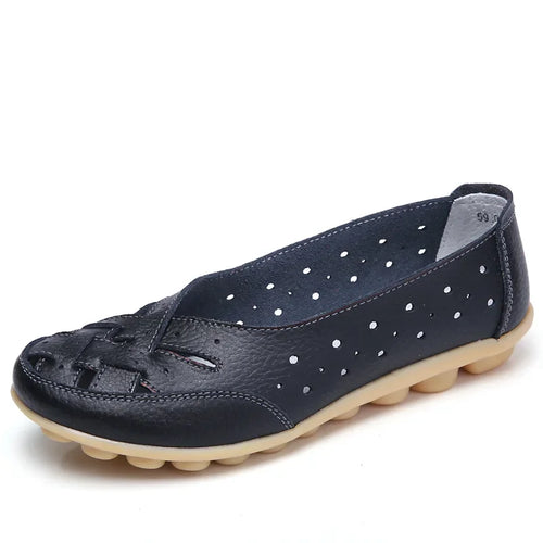 AirFlex Comfort Leather Flats